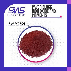 Red RO-3 Paver Block Iron Oxide Pigment