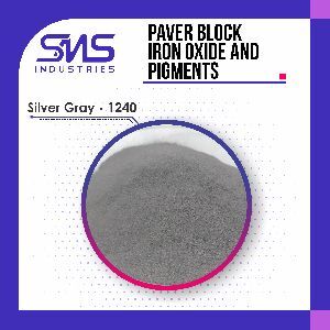 Silver Gray-1240 Paver Block Iron Oxide Pigment