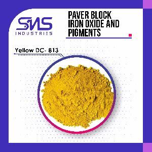 Yellow DC-813 Paver Block Iron Oxide Pigment