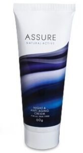 Assure Natural Active-anti Aging Night Cream