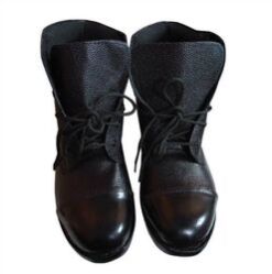 Men Black Ankle Army Boots