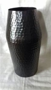 Black Iron Flower Vase