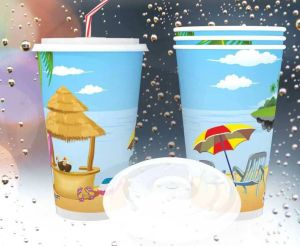 Paper Cup with Paper Lid