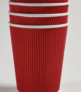 250ml Ripple Paper Cups