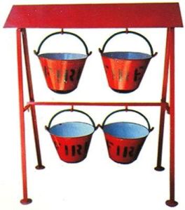 Fire Buckets With Stand