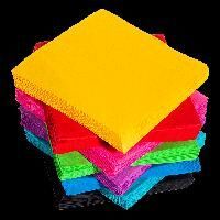 colored napkins