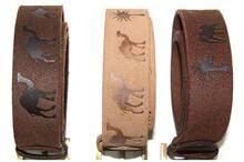 Real Leather Embroidery Belt