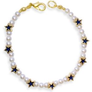 Star and Pearl Bracelet
