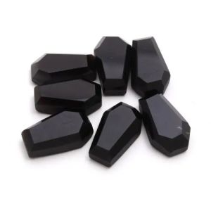 Black Onyx Coffin Gemstones