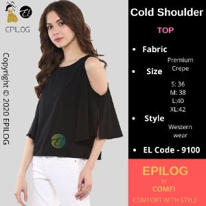 EPILOG COLD SHOULDER TOP