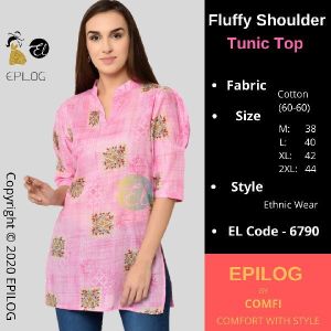 Epilog Fluffy Shoulder Tunic Top