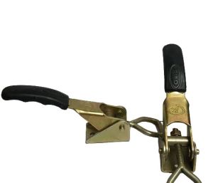 latch lock with moulding