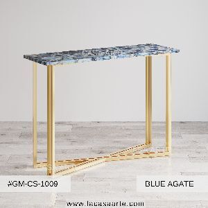 Blue Agate Console Table