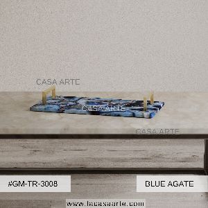 Blue Agate Tray