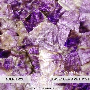 Amethyst Semi Precious Stone Slab Tile