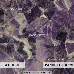 Amethyst Semi Precious Stone Slab Tile