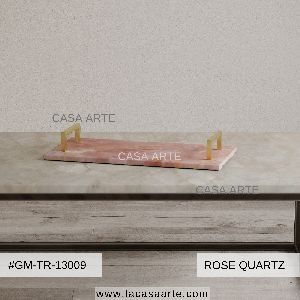 Rose Quartz Serving Tray