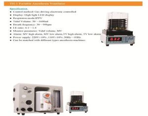 Anesthesia Ventilator