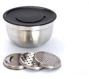 Stainless Steel Bowl Grater and Set