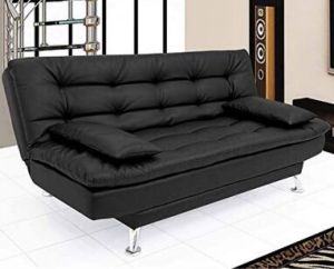 3 Seater Leatherette Sofa Cum Bed Set