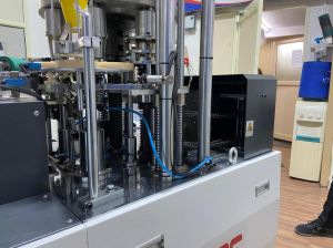 Single Phase Disposable Paper Cup Making Machine