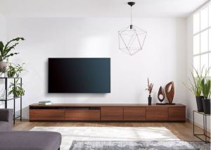 78x40x110cm Mango Wood Television Cabinet