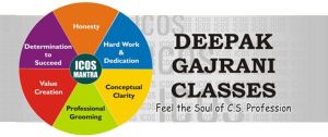 Deepak gajrani classes for cs executive