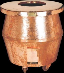 Copper Hammered Tandoor