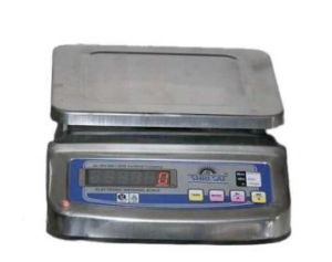 Stainless Steel Front Back Display Weighing Scale