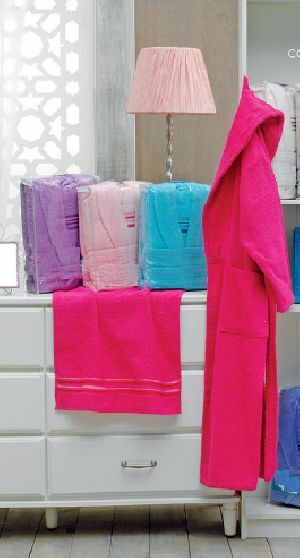 3 Piece Eco 3D Family Bathrobe Set