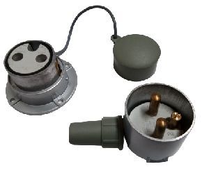 20 AMP 2 Pole Metal Clad Plug Socket