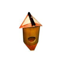 Bamboo Natural Wood Bird Feeder