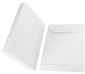 White Gusseted Envelopes