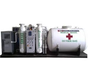 Medical oxygen gas plant