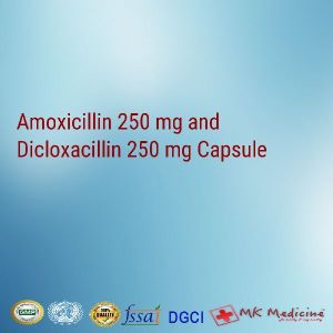 Amoxicillin 250 mg and Dicloxacillin 250 mg Capsule