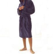 Men Hooded Bathrobes