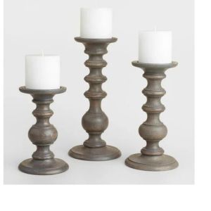 Wooden Candle Holders Stand