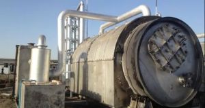 used tyre pyrolysis machine