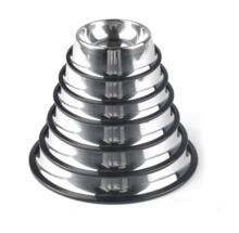 Stainless Steel Rubber Ring Pet Product Dog Food Bowls