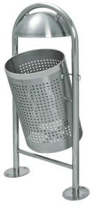 Stainless Steel Outdoor Bin