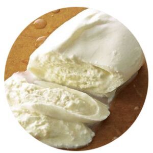 Burrata buttered