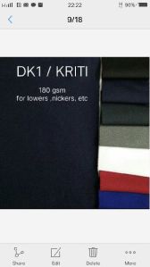 dk1 warp knitted polyester fabric