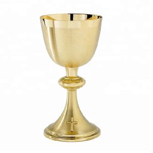 Brass Church Chalice