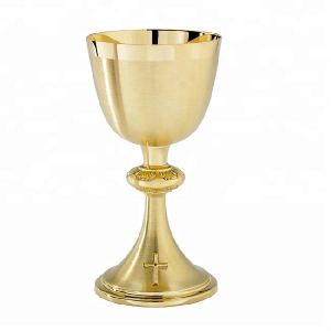 Brass Flower Pattern Candle Stand