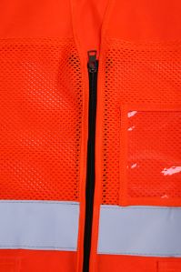 Evion ES-16100 Orange Reflective Safety Jacket