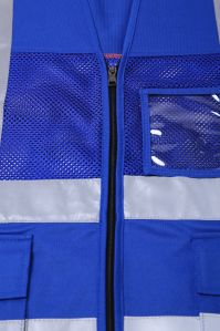 Evion ES-16100 Royal Blue Reflective Safety Jacket
