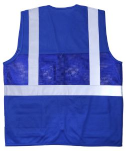 Evion ES-16100 Royal Blue Reflective Safety Jacket