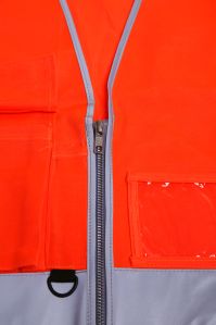 Evion ES-032 Orange Reflective Safety Jacket