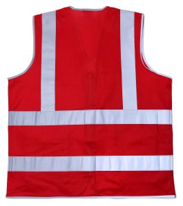 Evion ES-032 Red Reflective Safety Jacket