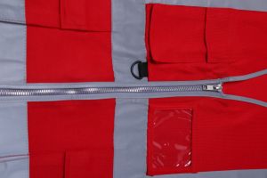 Evion ES-032 Red Reflective Safety Jacket